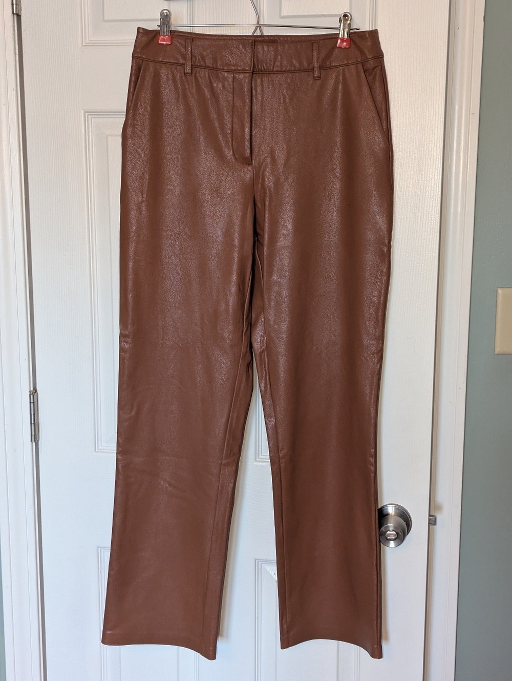 Commando Taupe Faux Leather Trousers